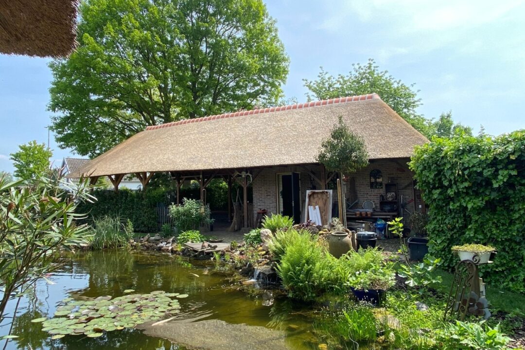 Rieten overkapping vernieuwen