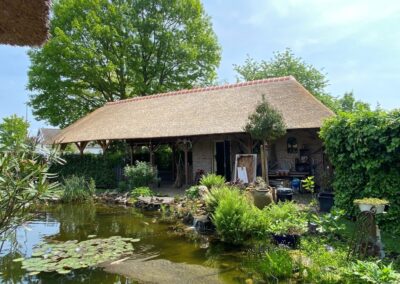 Rieten overkapping vernieuwen
